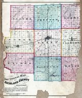 County Sectional Map, Richland County 1875